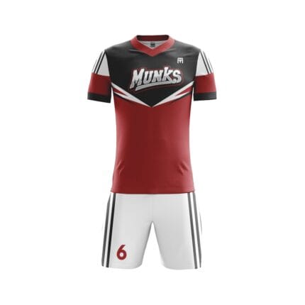 Design professional-grade custom soccer uniforms for your team, club, or school. Our fully customizable jerseys, shorts, and socks combine performance, style, and affordability