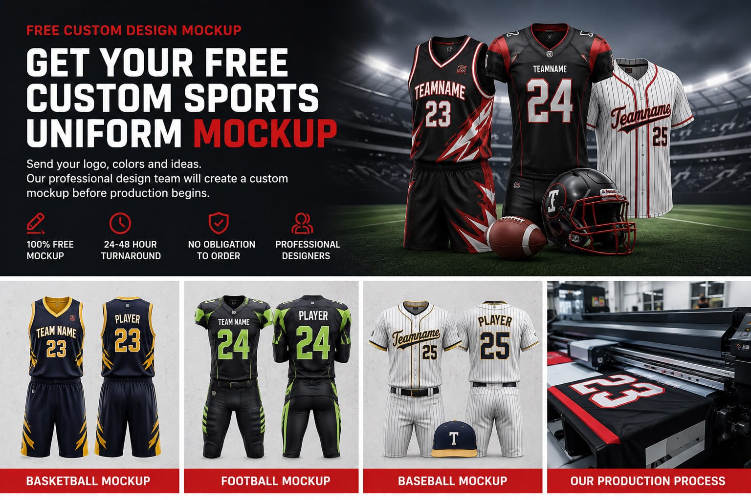 Custom Team Uniform Manufacturer Free custom sports uniform mockup for basketball team