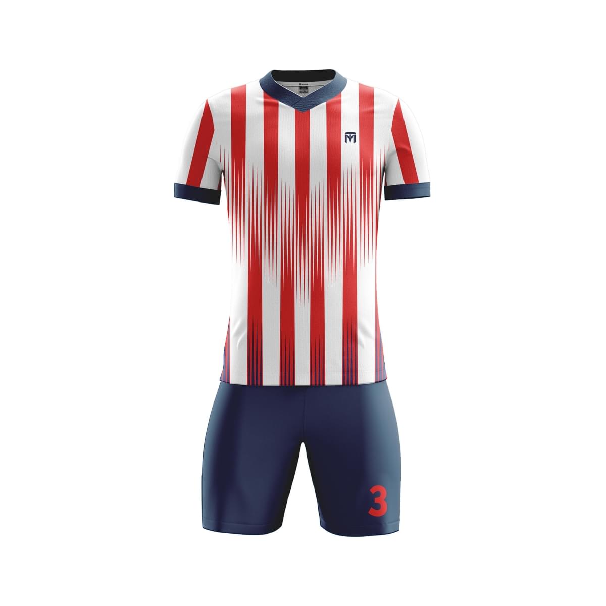 Design professional-grade custom soccer uniforms for your team, club, or school. Our fully customizable jerseys, shorts, and socks combine performance, style, and affordability