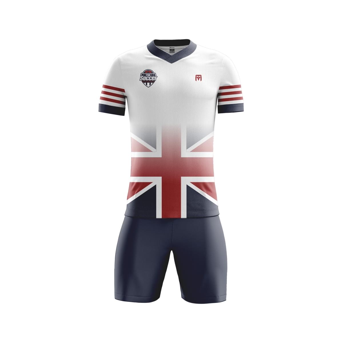 Design professional-grade custom soccer uniforms for your team, club, or school. Our fully customizable jerseys, shorts, and socks combine performance, style, and affordability