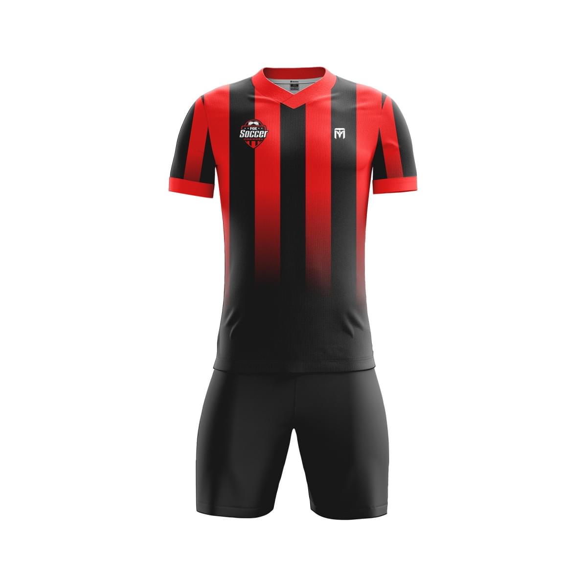 Design professional-grade custom soccer uniforms for your team, club, or school. Our fully customizable jerseys, shorts, and socks combine performance, style, and affordability