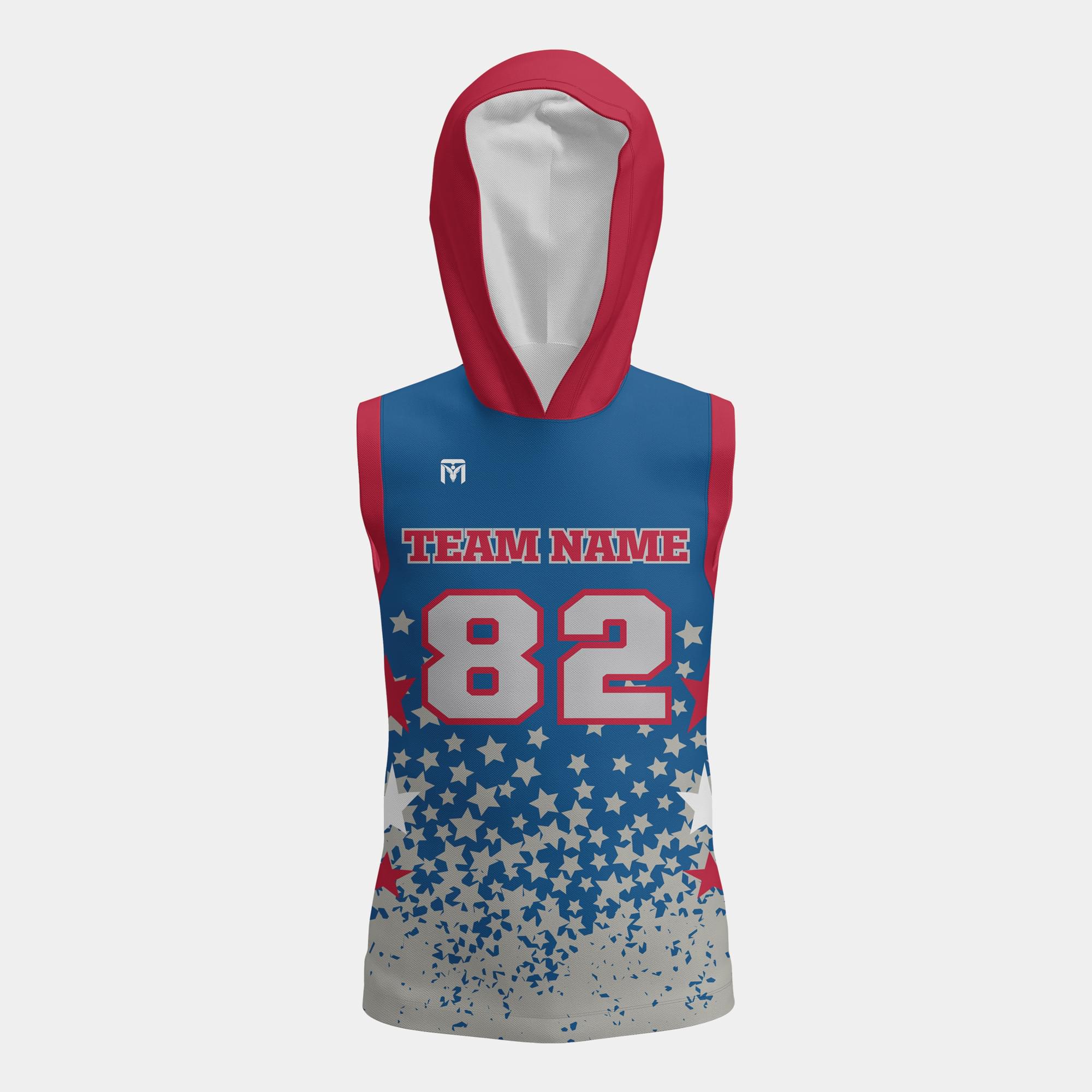 Design custom 7v7 hoodie uniforms for your team! Bulk discounts, player names/numbers, and premium printing options. Perfect for soccer, flag football, and esports. Get a free quote today!